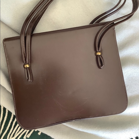 🦋2 FOR $35 Vintage Brown Handbag - Picture 4 of 6